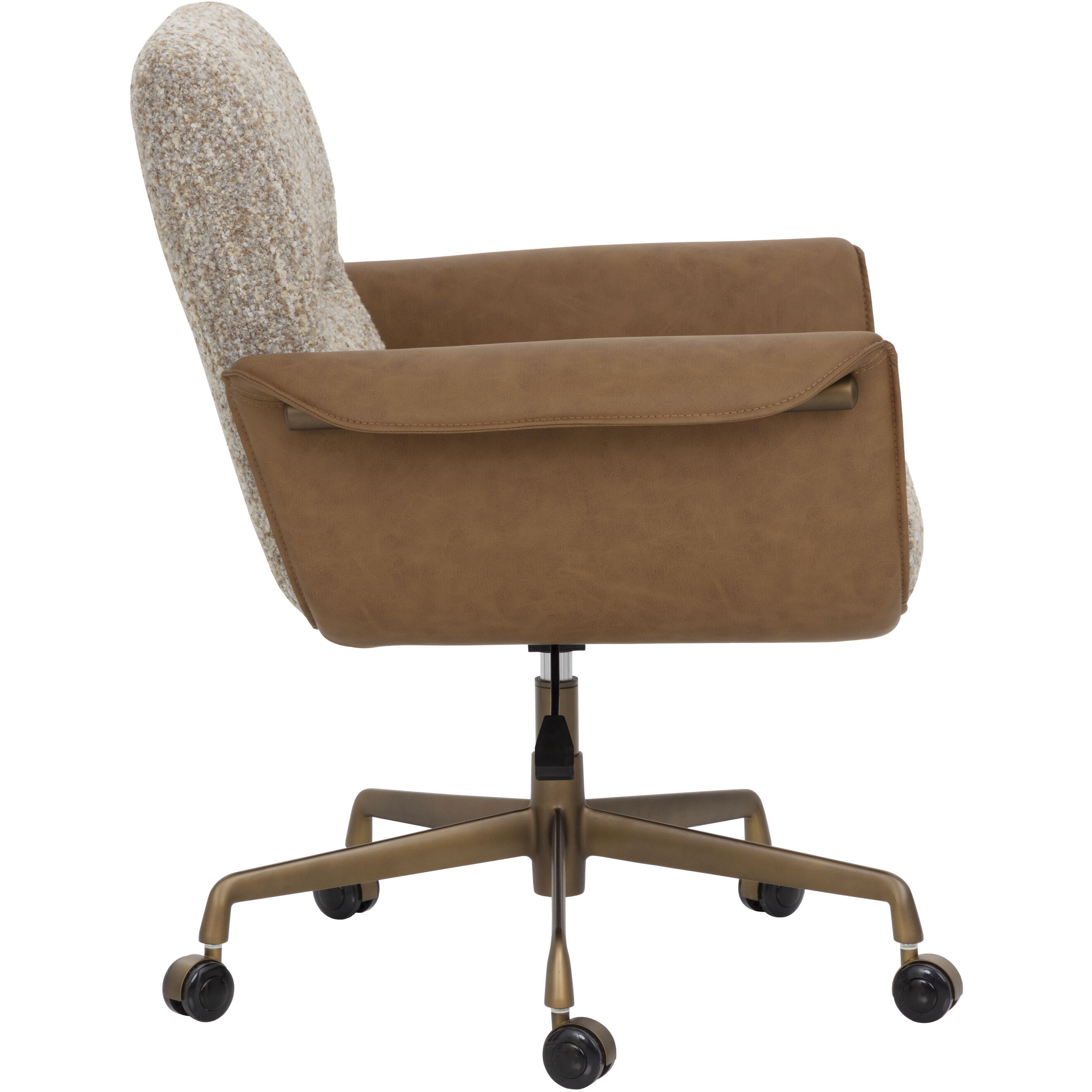 Lomax Holden Dusty Greige / Milliken Cognac Office Chair